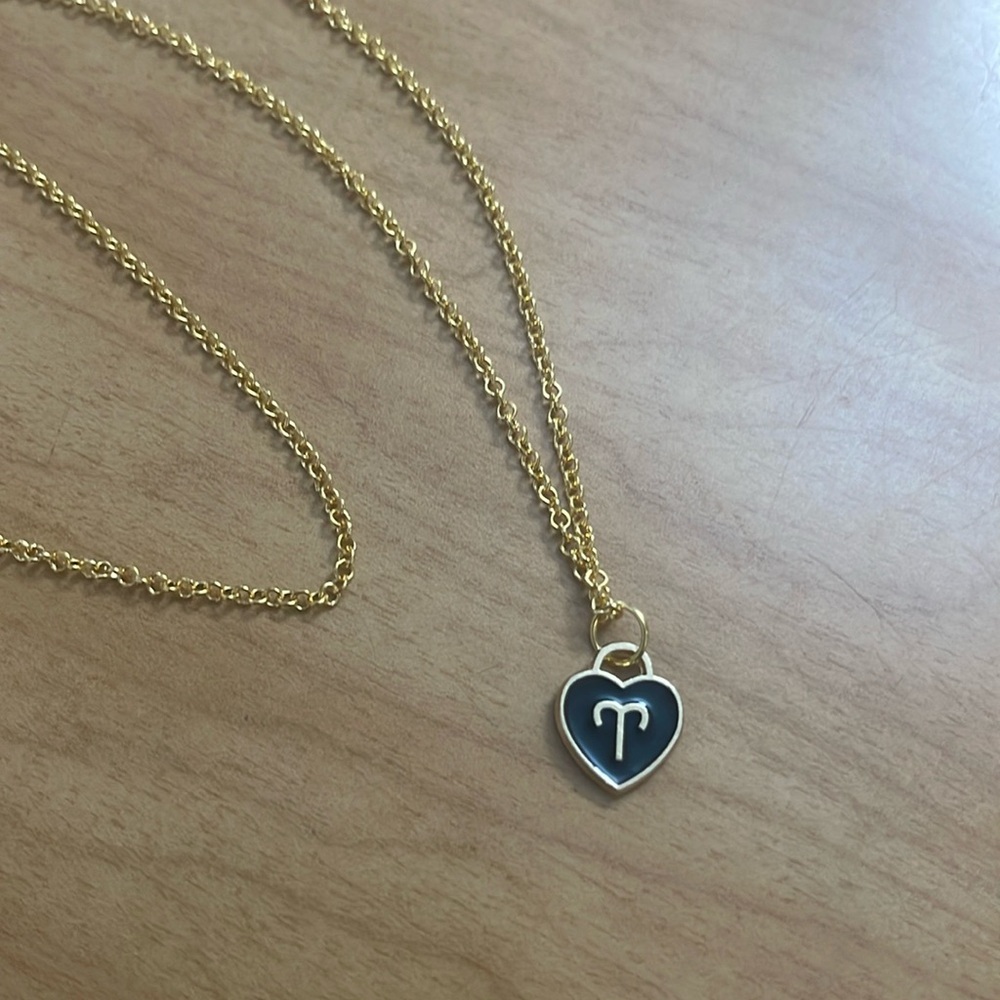 Aries astrology necklace